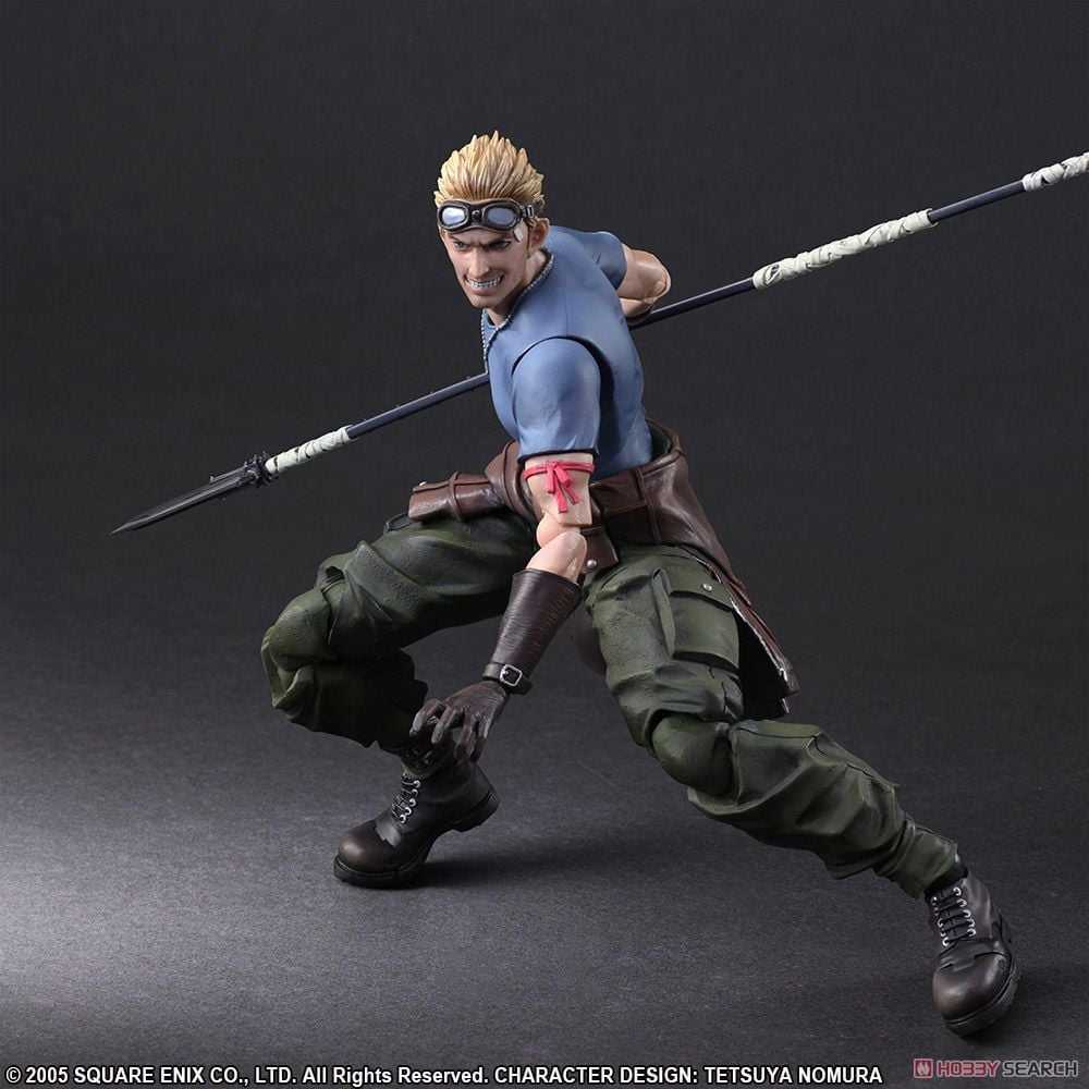 Final Fantasy VII Advent Children Play Arts Kai Cid Highwind & Cait Sith

 - Square Enix action figure collectible - Main Image 3