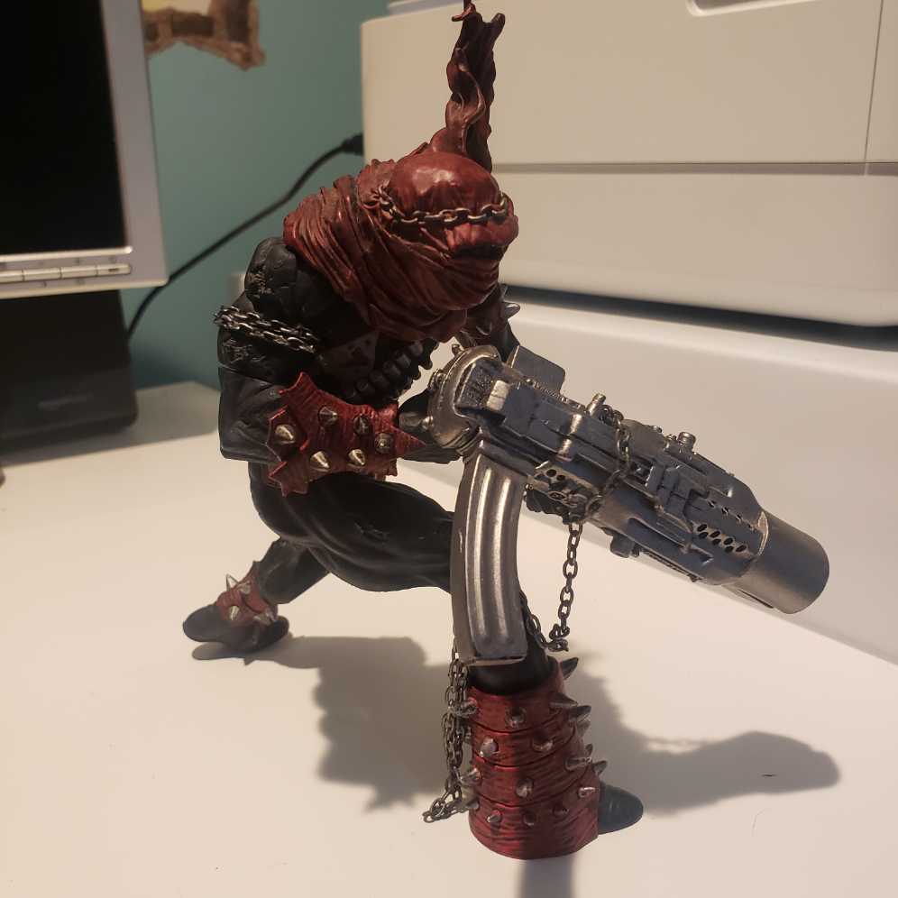 Spawn Series 27 : The Art of Spawn - issue 131 cover art Spawn  action figure collectible - Main Image 2