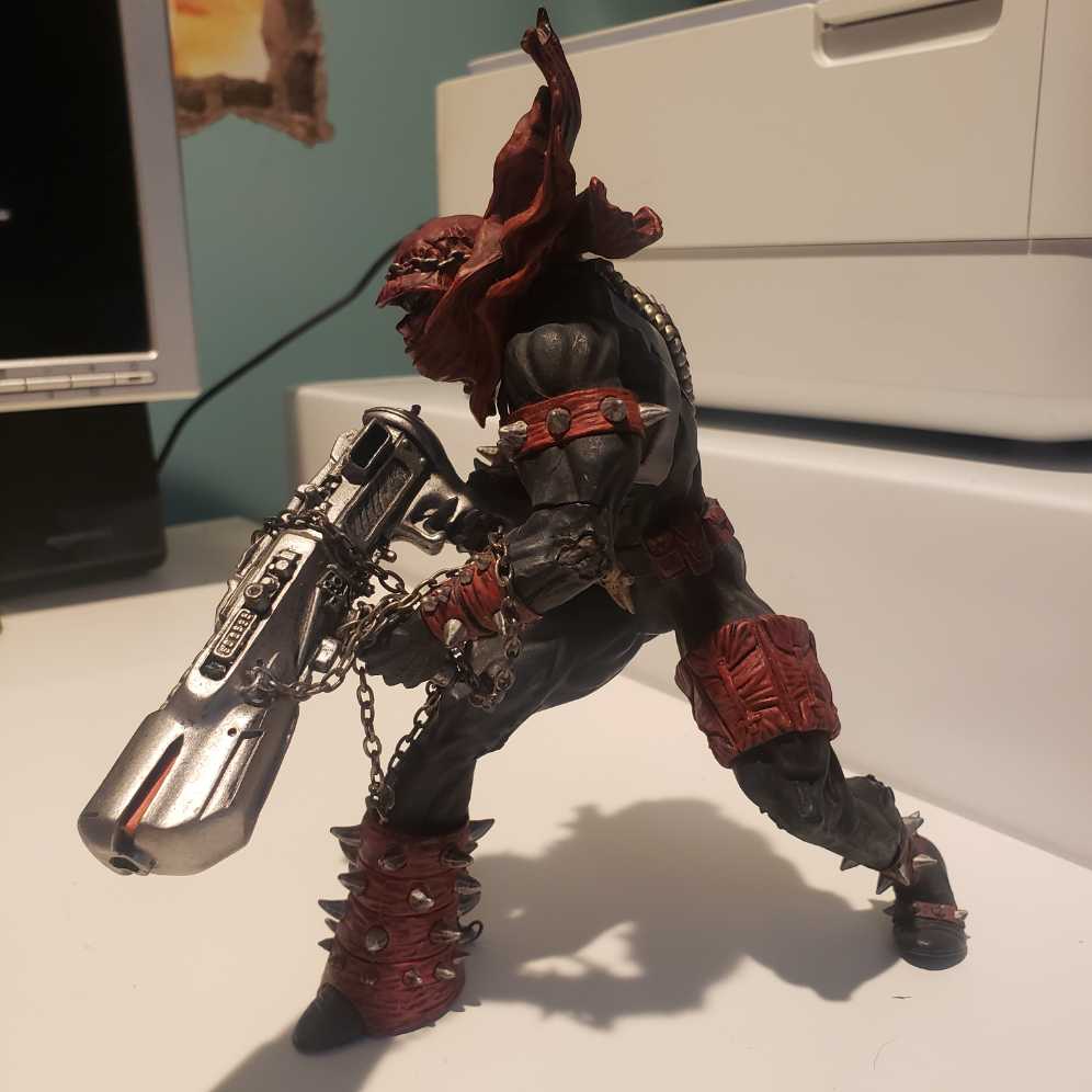 Spawn Series 27 : The Art of Spawn - issue 131 cover art Spawn  action figure collectible - Main Image 3