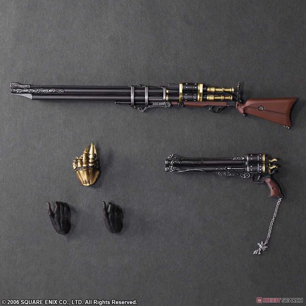 Final Fantasy VII Dirge of Cerberus Play Arts Kai Vincent Valentine

 - Square Enix action figure collectible - Main Image 4