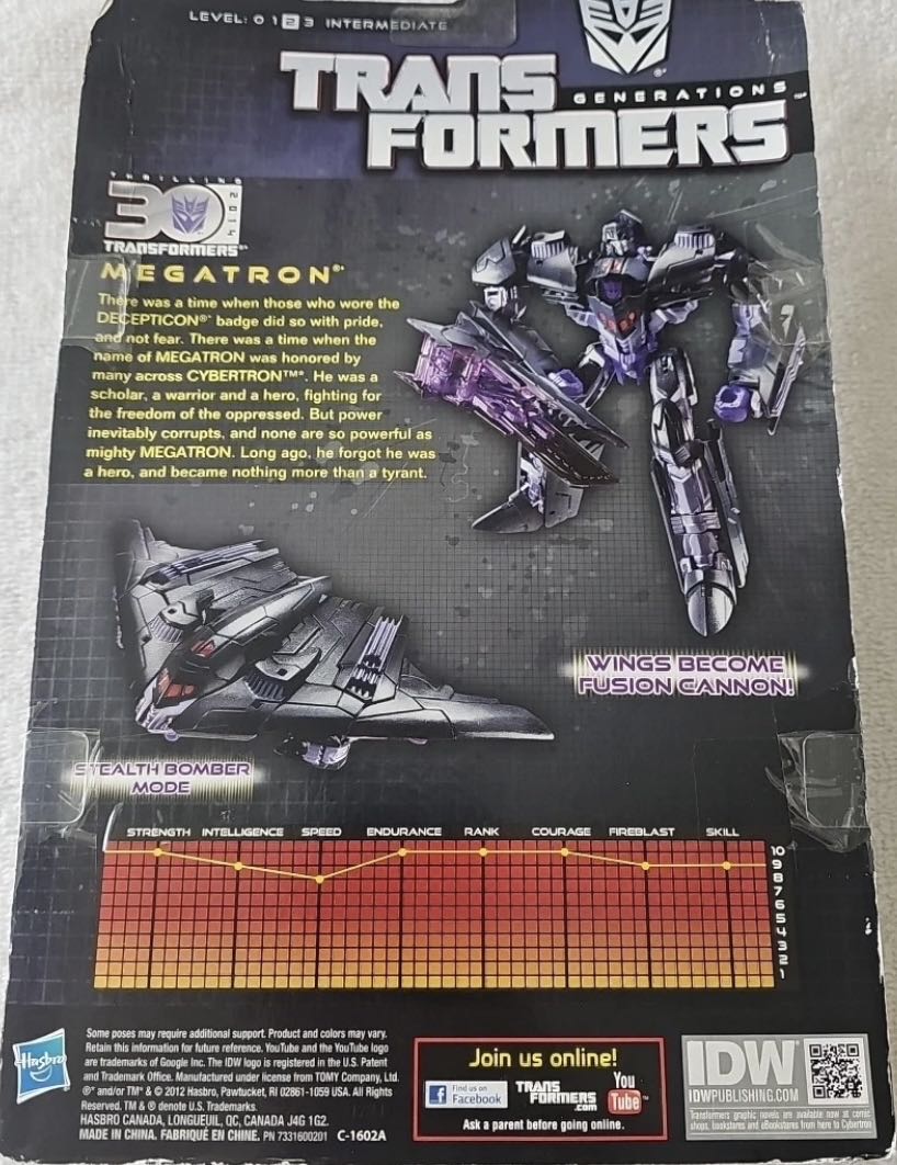 Megatron - Deluxe Class - Hasbro (Transformers) action figure collectible - Main Image 2