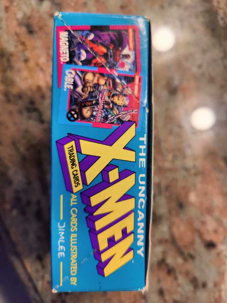 Impel Marvel The Uncanny X-men Trading Card Box Sealed 36 Packs Purple  action figure collectible [Barcode 096215100253] - Main Image 2