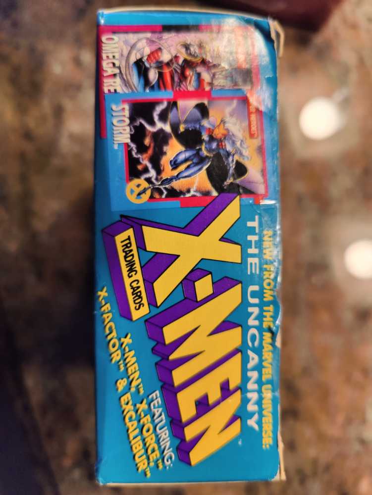 Impel Marvel The Uncanny X-men Trading Card Box Sealed 36 Packs Purple  action figure collectible [Barcode 096215100253] - Main Image 4