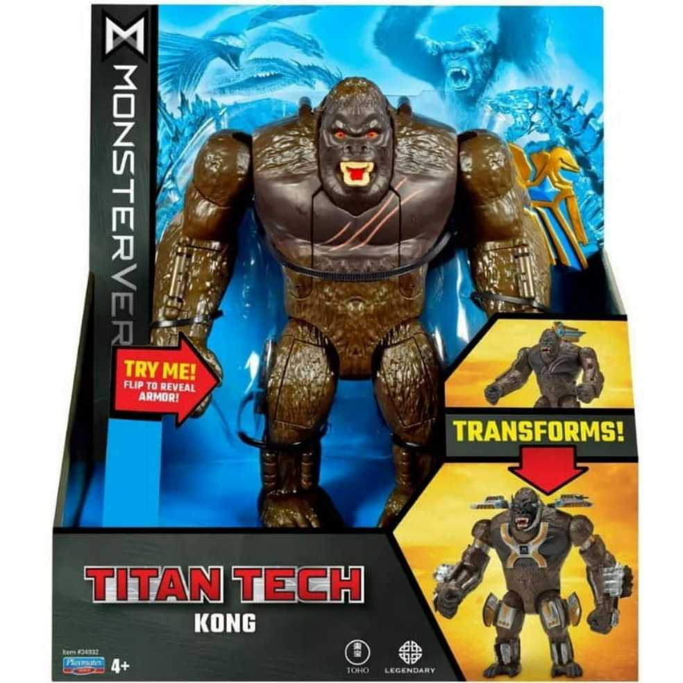 Monsterverse : Titan Tech Kong - Playmates (King Kong) action figure collectible [Barcode 043377349327] - Main Image 2