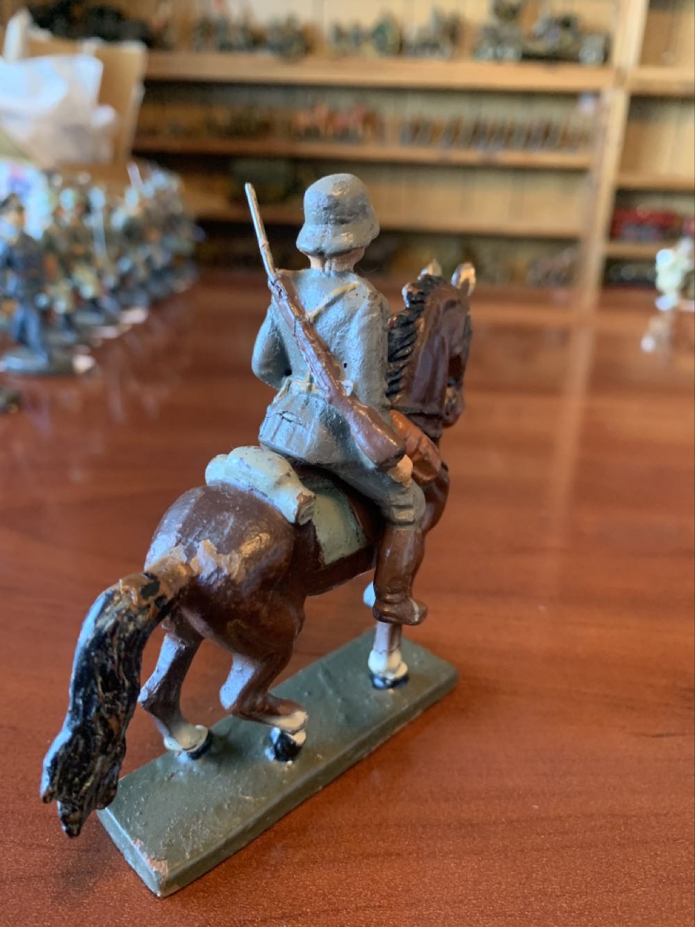Lineol Swede Cavalry & Rifle - Lineol (Swede) action figure collectible - Main Image 2