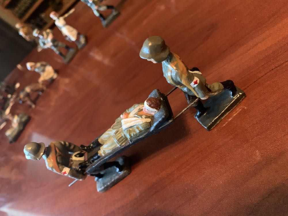 Lineol Dane Medics Carrying Stretcher - Lineol (Dane) action figure collectible - Main Image 2