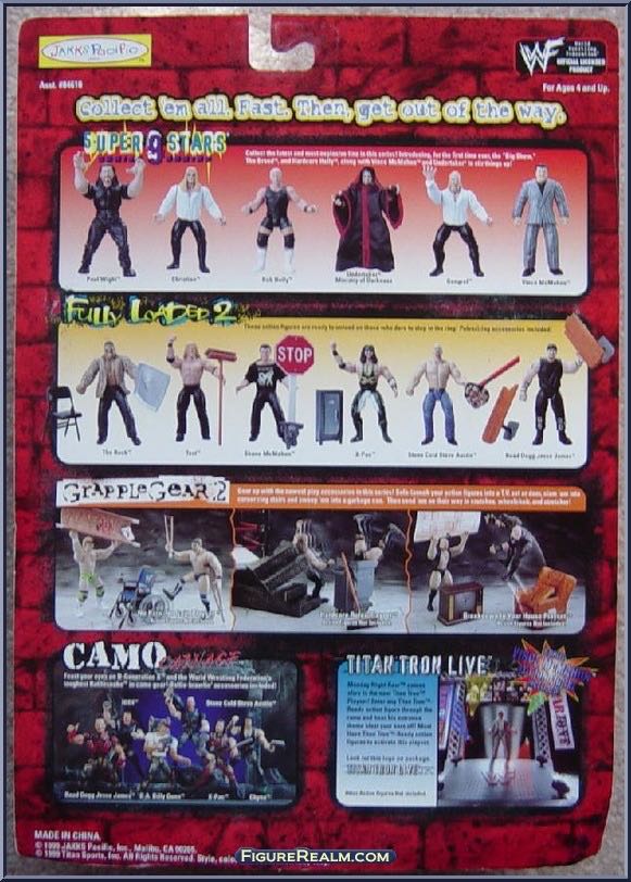 Gangrel - Jakks Pacific (Summerslam ‘99 Superstars Series 9) action figure collectible - Main Image 2