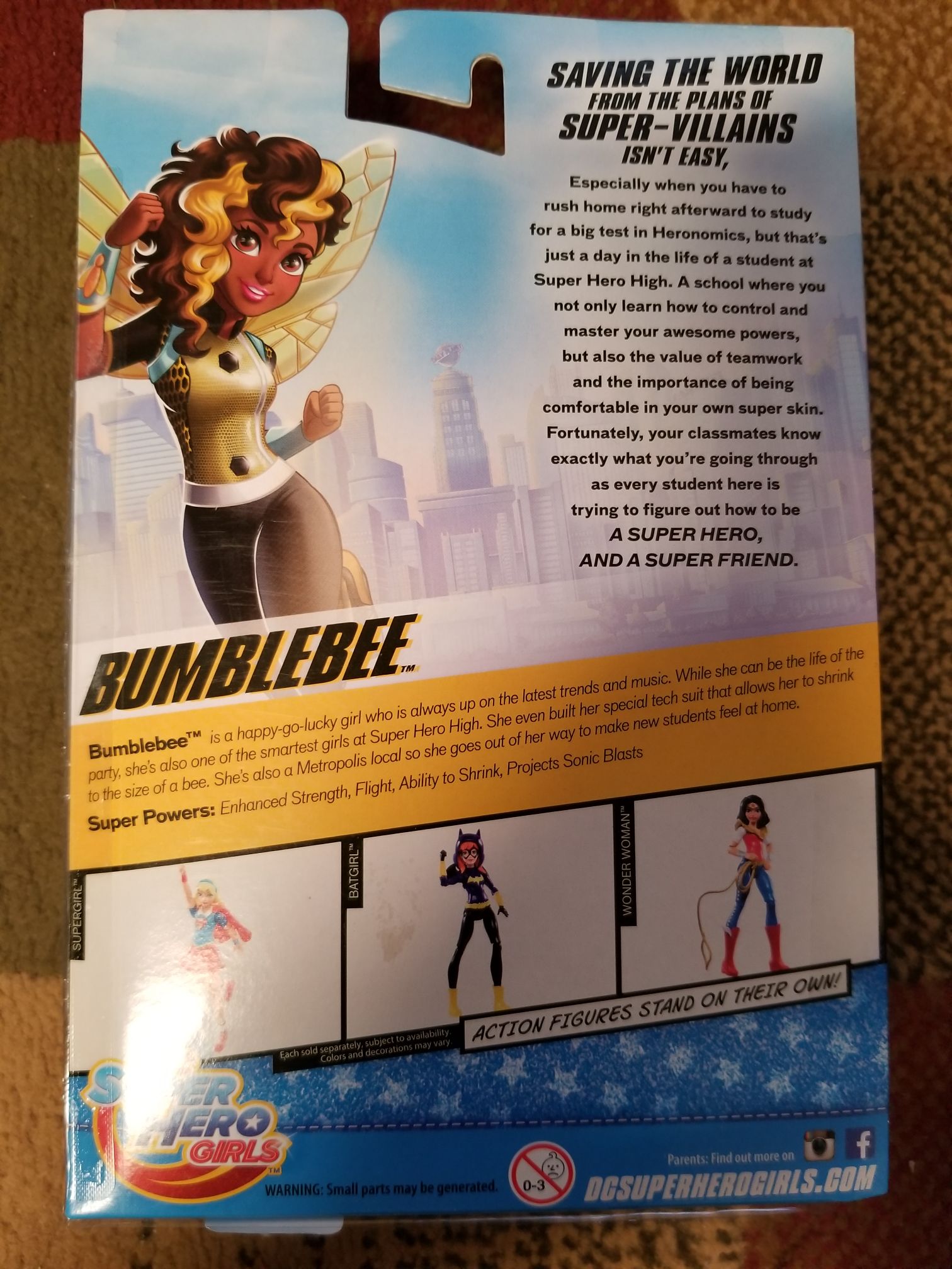 DC Superhero Girls: Bumblebee - Mattel (DC Superhero Girls) action figure collectible - Main Image 2