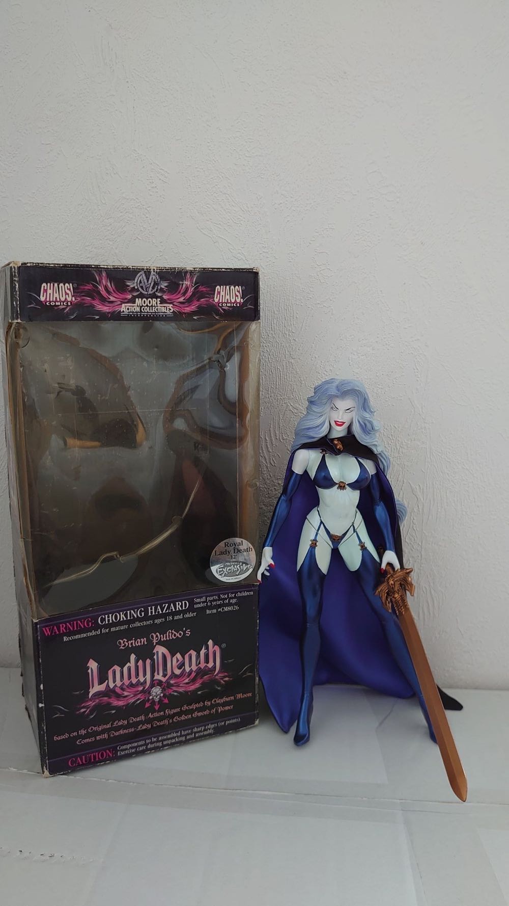 Brian Pulido’s Royal Lady Death  action figure collectible [Barcode 661470080277] - Main Image 2