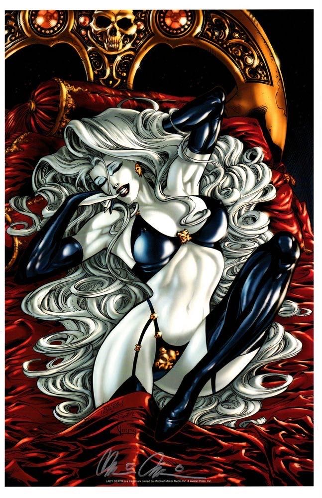 Brian Pulido’s Royal Lady Death  action figure collectible [Barcode 661470080277] - Main Image 3