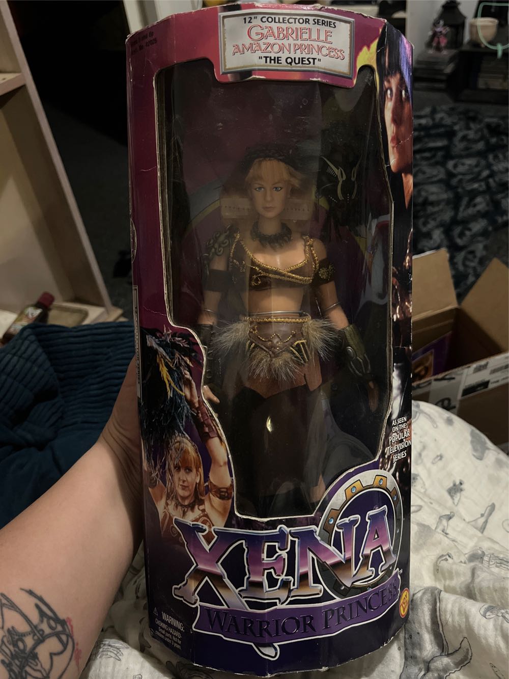 Xena Warrior Princess GABRIELLE AMAZON PRINCESS 12in ”The Quest” Action Figure - Toy Biz action figure collectible [Barcode 035112420279] - Main Image 2