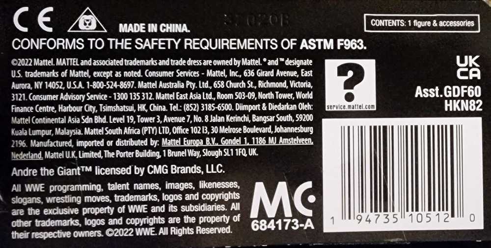 Rey Mysterio - Mattel (WWE Elite Series #100) action figure collectible [Barcode 194735105120] - Main Image 4