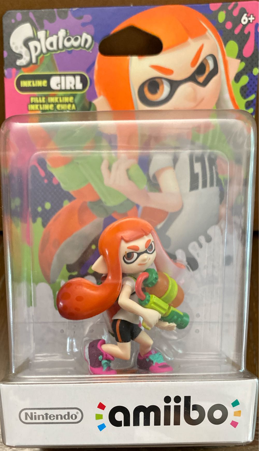 Inkling Girl Amiibo Splatoon Series  action figure collectible [Barcode 045496892173] - Main Image 2