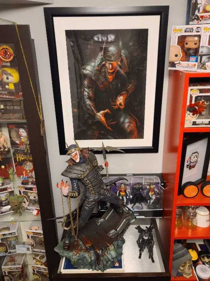 Batman Who Laughs 18x24 Art Print - Sideshow Collectibles (Comic Book) action figure collectible - Main Image 2