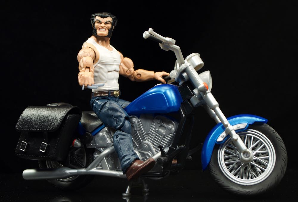 Wolverine With Bike - Hasbro (Marvel Legends Rider Series) action figure collectible - Main Image 3
