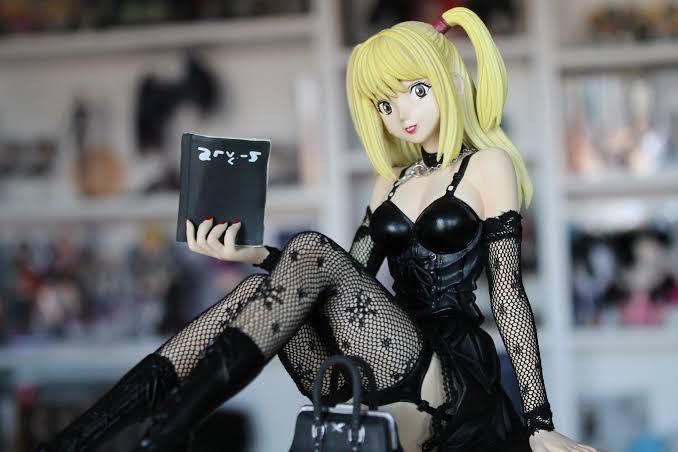 Misa Amane 1:6 Black Moe Art Collection Statue - Jun Planning (Death Note) action figure collectible - Main Image 3