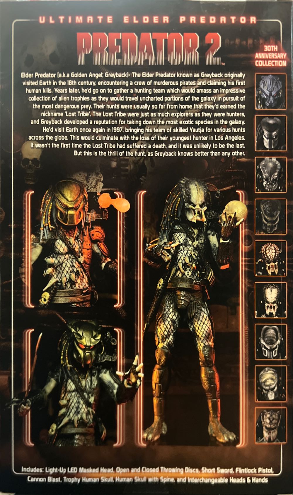 The Predator <Elder> - Neca (Predator 2) action figure collectible [Barcode 634482514290] - Main Image 3