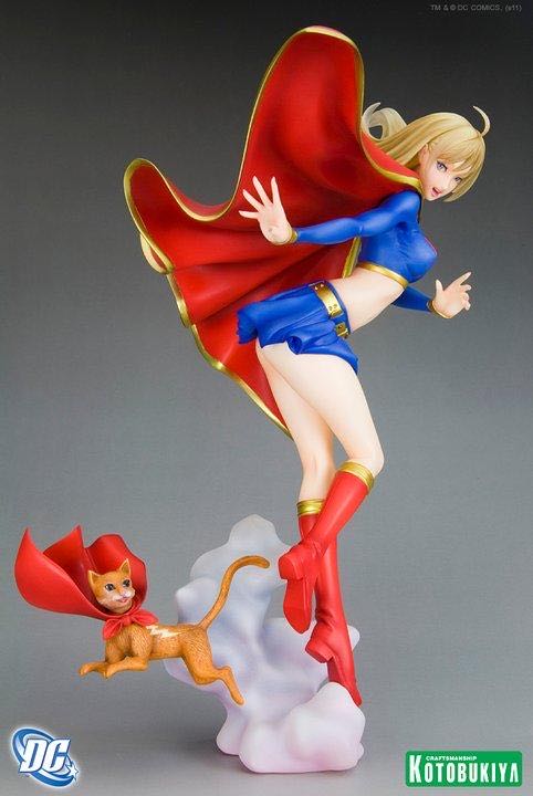 Supergirl Bishoujo Statue - Kotobukiya action figure collectible - Main Image 3