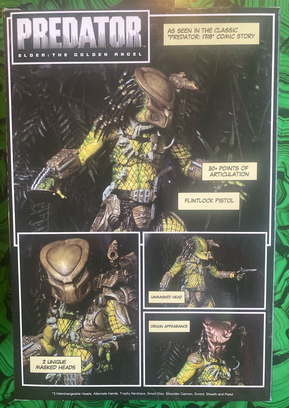 Predator: Neca Ultimate Golden Angel Elder Predator - Neca (Predator) action figure collectible - Main Image 3