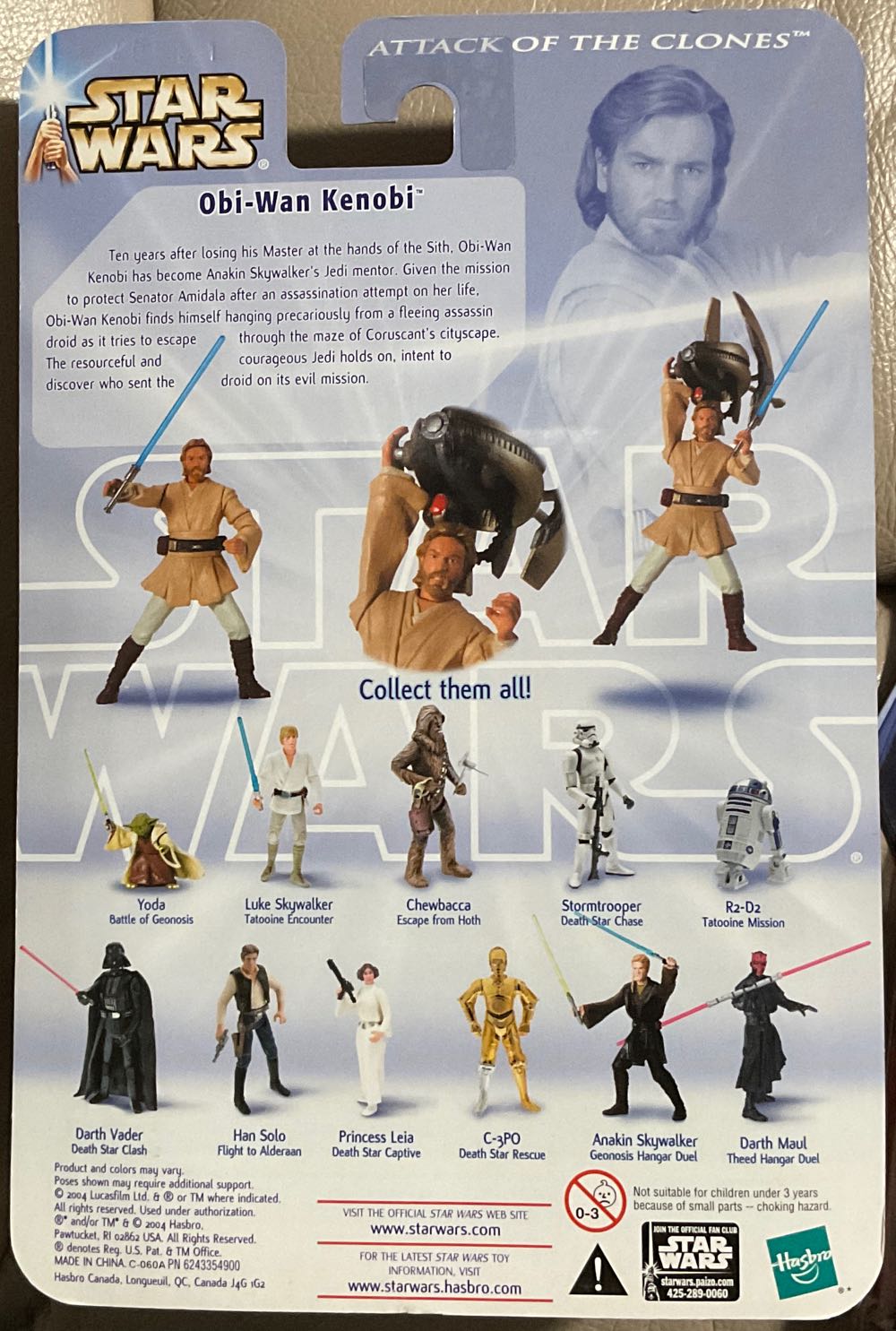 Sage Series ‘04 - ObiWan Kenobi - Hasbro (Attack Of The Clones) action figure collectible - Main Image 2