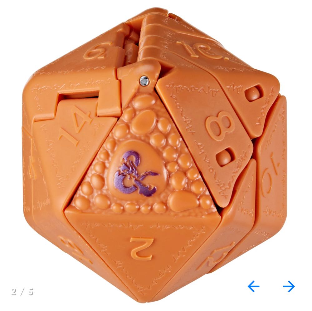 Dungeons & Dragons Dicelings Beholder Collectible D&d Monster Dice Converting Giant D20 Action Figures Role Playing Dice F5213 - Hasbro (Dungeons & Dragons) action figure collectible [Barcode 5010994192815] - Main Image 4