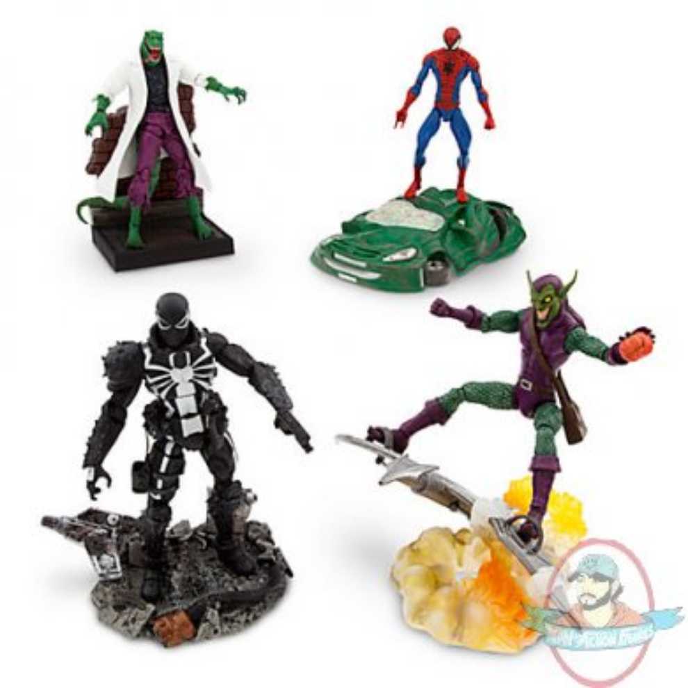 Marvel Select Disny Store Spider-man Fearsome Foes  - Diamond Select (Marvel Select) action figure collectible [Barcode 699788723463] - Main Image 3