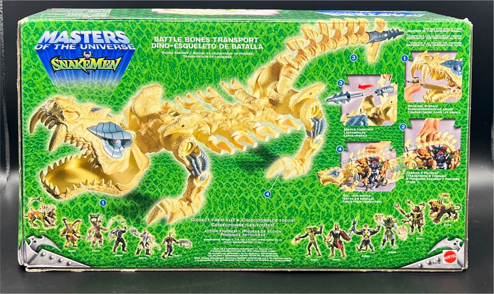 Battle Bones Transport Snakemen - Mattel (Masters Of The Universe vs Snakemen) action figure collectible [Barcode 027084032734] - Main Image 2