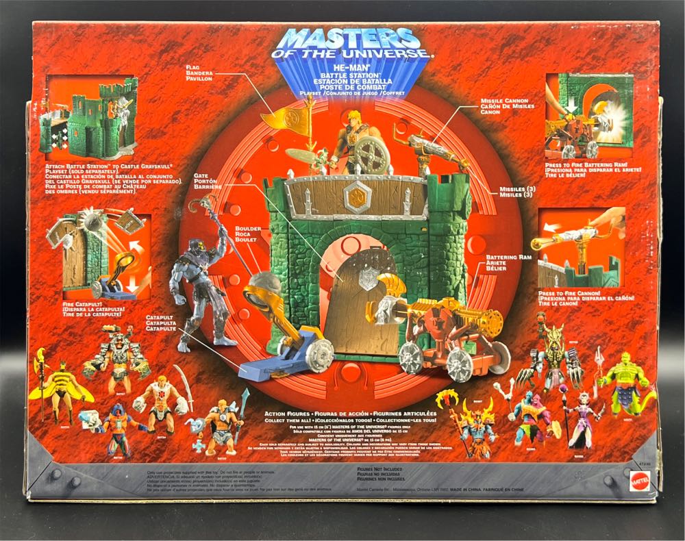 He-Man Battle Station  (Masters Of The Universe 200x) action figure collectible [Barcode 074299472305] - Main Image 2