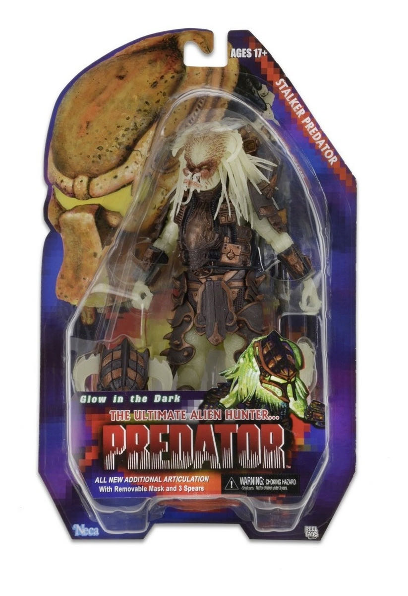 Series 16: Neca Stalker GITD Predator  action figure collectible - Main Image 2