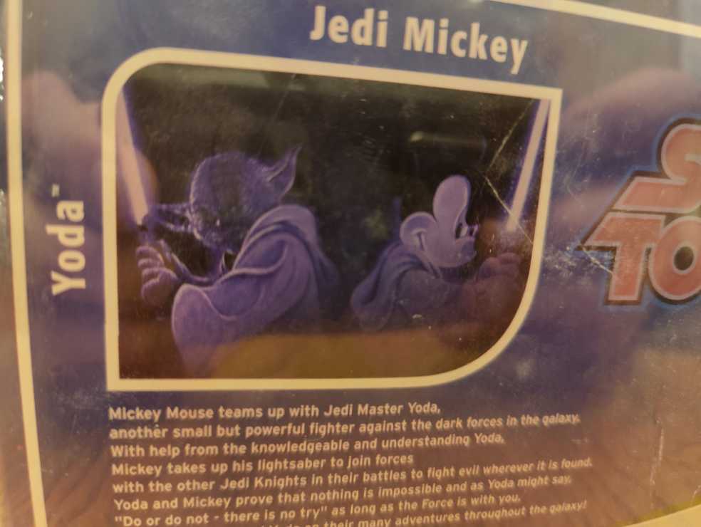 Star Tours Yoda and Mickey  action figure collectible - Main Image 3