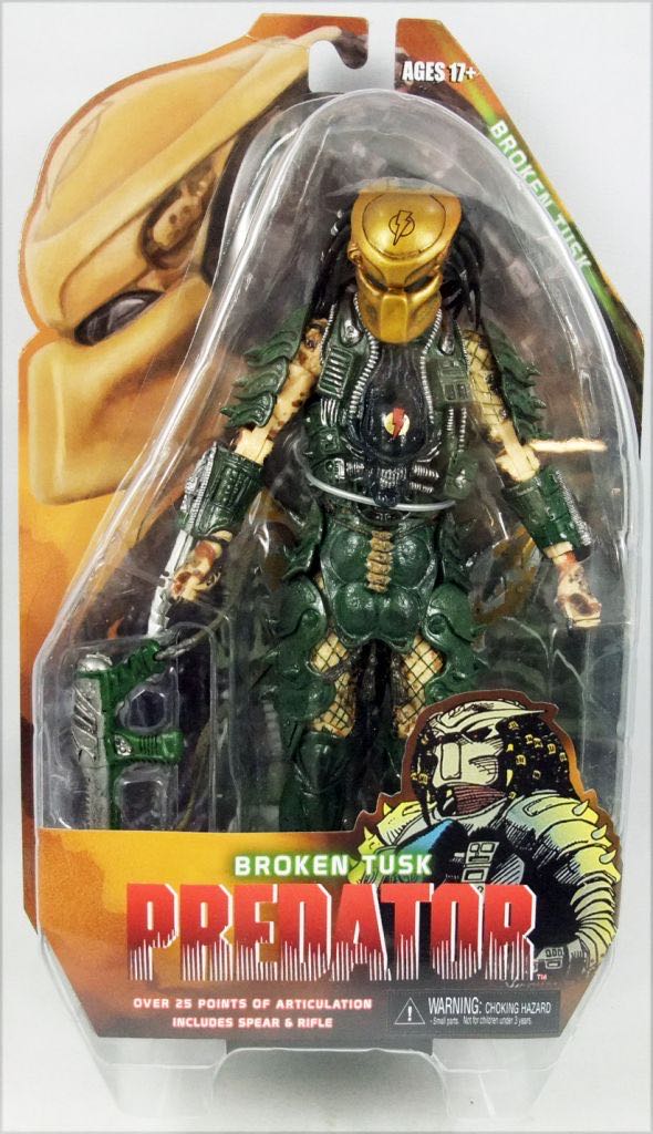 Series 18: Neca Broken Tusk Predator  action figure collectible - Main Image 2