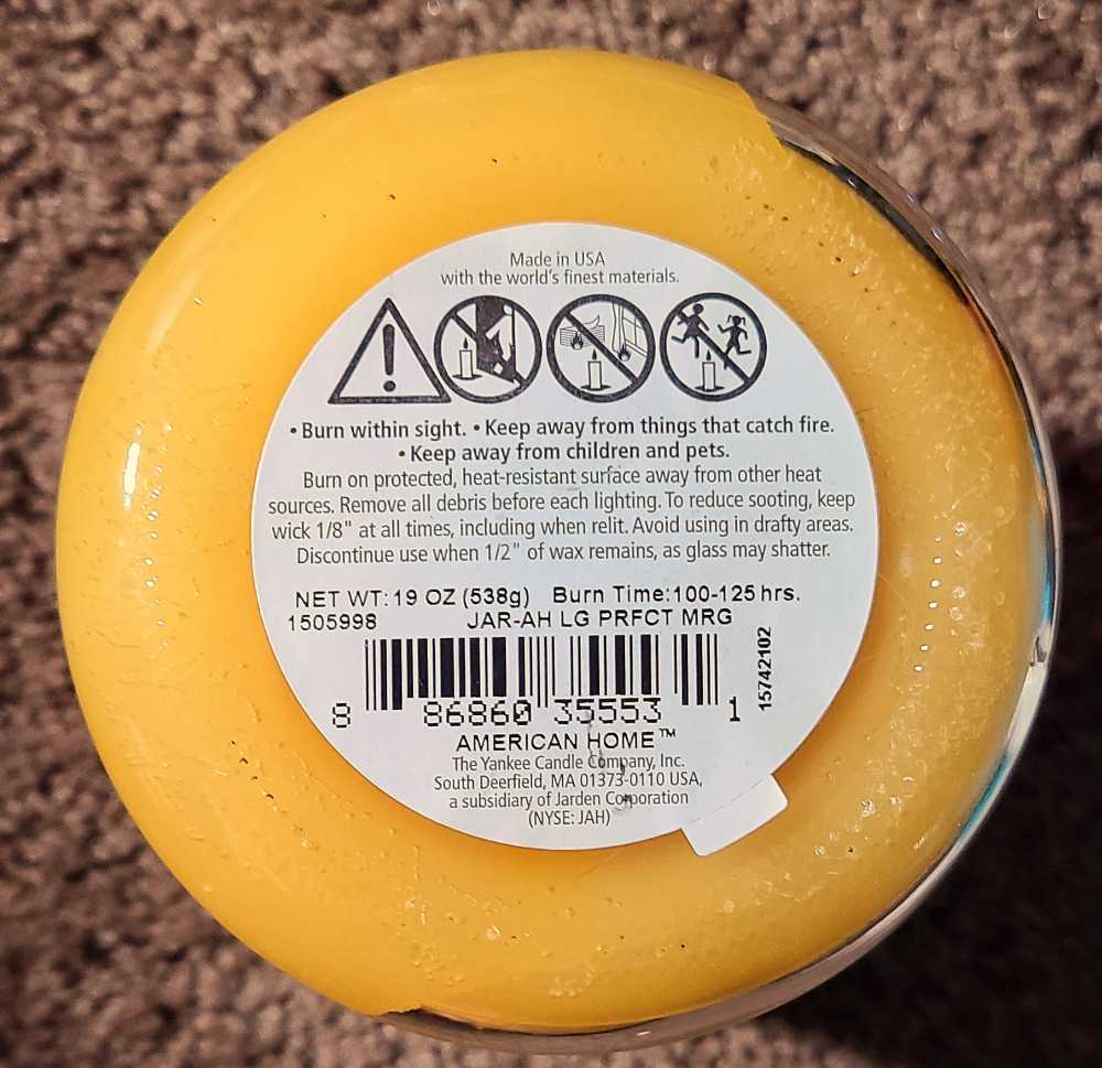 CANDLE: Cinco de Mayo Yankee Perfect Margarita 2016 - Yankee Candle (Cinco de Mayo Candle) action figure collectible [Barcode 886860355531] - Main Image 2