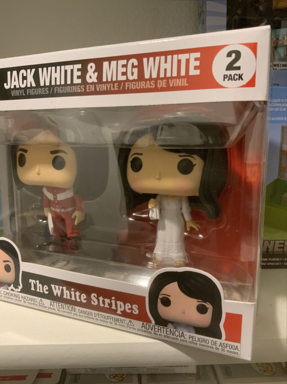 Jack White & Meg White (2 Pack) - Funko action figure collectible [Barcode 889698614283] - Main Image 2