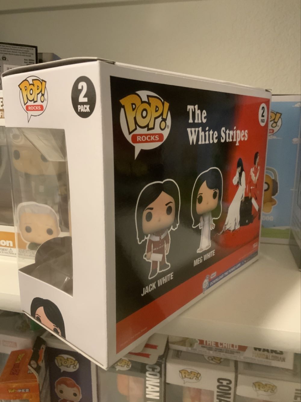Jack White & Meg White (2 Pack) - Funko action figure collectible [Barcode 889698614283] - Main Image 3