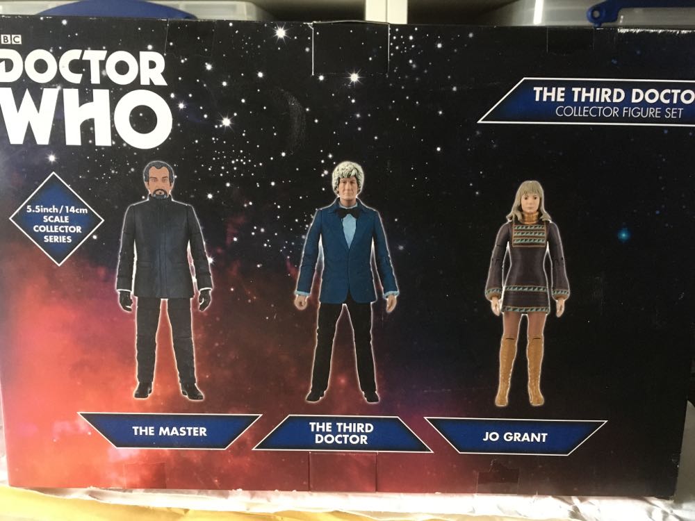 The 3rd Doctor- Collector Figure Set  (Dr Who) action figure collectible [Barcode 5029736062538] - Main Image 2