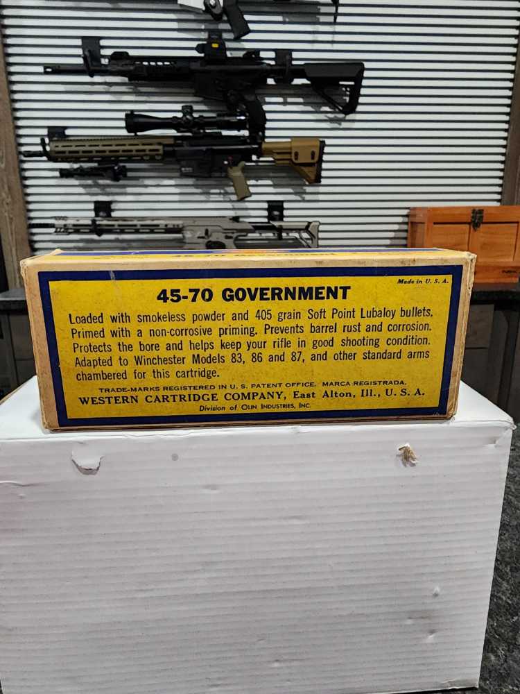 Western Cartridge 45-70 Government   action figure collectible - Main Image 2