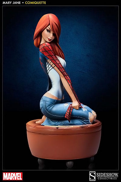 Mary Jane Polystone Statue - Sideshow Collectibles (J.Scott Campbell Collection (Limited to 6000)) action figure collectible - Main Image 3