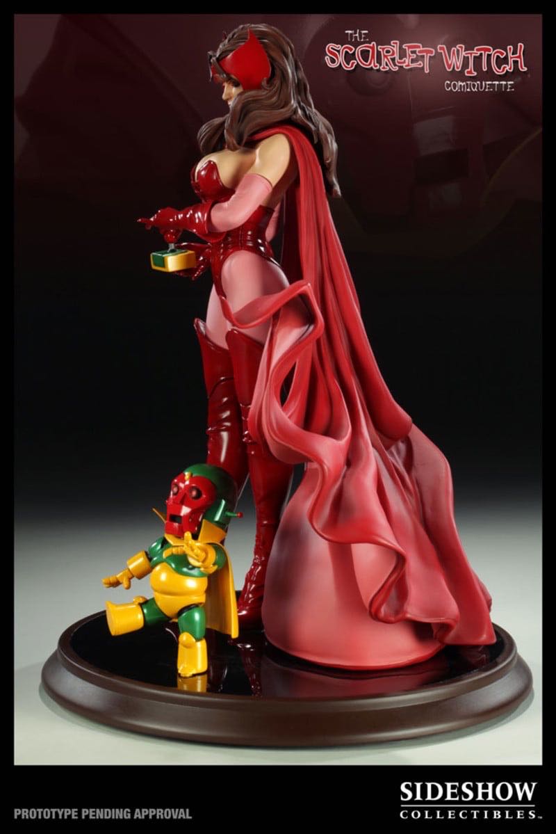 Scarlet Witch: Mark Brooks Comiquette - Sideshow Collectibles ((Limited to 1750)) action figure collectible - Main Image 3