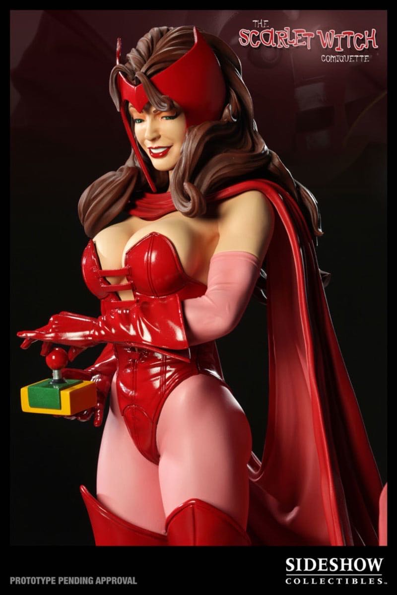 Scarlet Witch: Mark Brooks Comiquette - Sideshow Collectibles ((Limited to 1750)) action figure collectible - Main Image 4