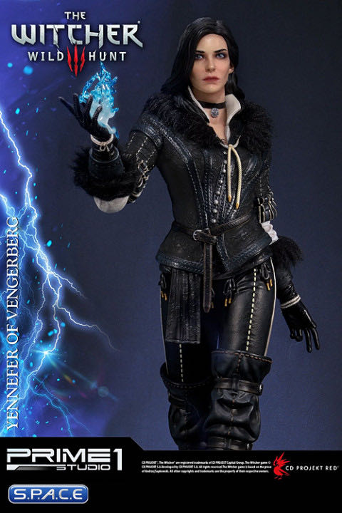 Yennefer of Vengerberg: Premium Masterline 1/4 Scale Statue - Prime 1 Studio (The Witcher 3: Wild Hunt (Limited to 1000)) action figure collectible - Main Image 2