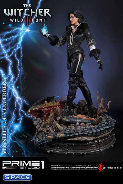 Yennefer of Vengerberg: Premium Masterline 1/4 Scale Statue - Prime 1 Studio (The Witcher 3: Wild Hunt (Limited to 1000)) action figure collectible - Main Image 3