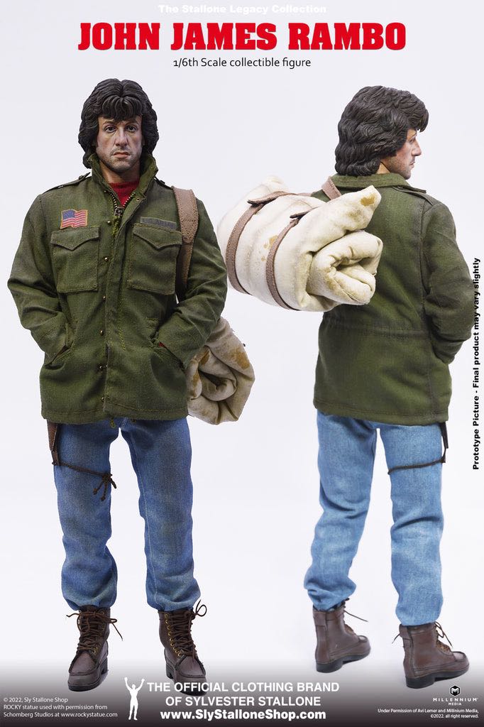 John James Rambo - Sly Stallone (Rambo First Blood) action figure collectible - Main Image 6