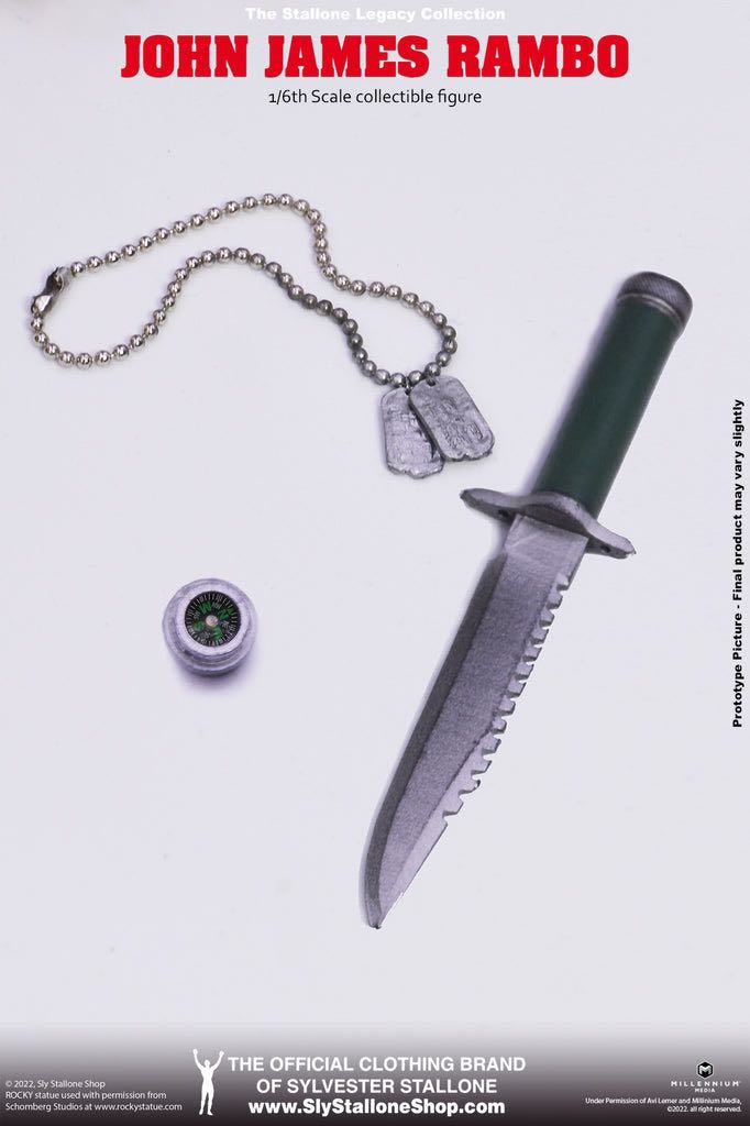 John James Rambo - Sly Stallone (Rambo First Blood) action figure collectible - Main Image 8