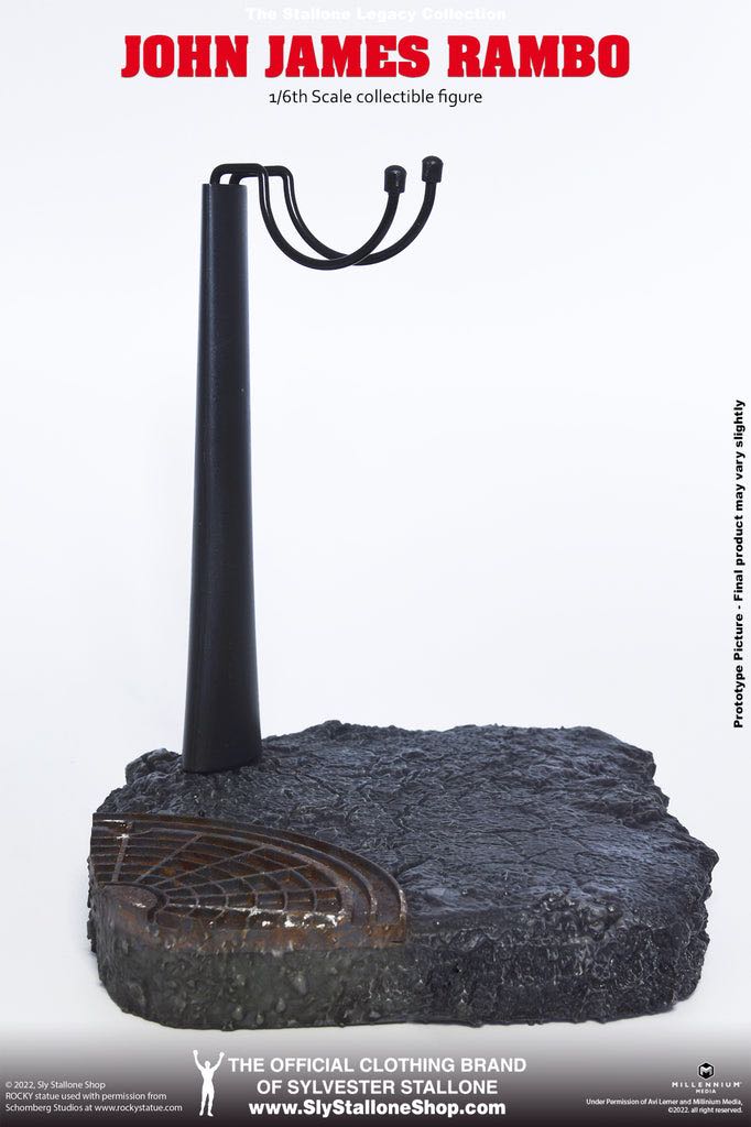 John James Rambo - Sly Stallone (Rambo First Blood) action figure collectible - Main Image 9