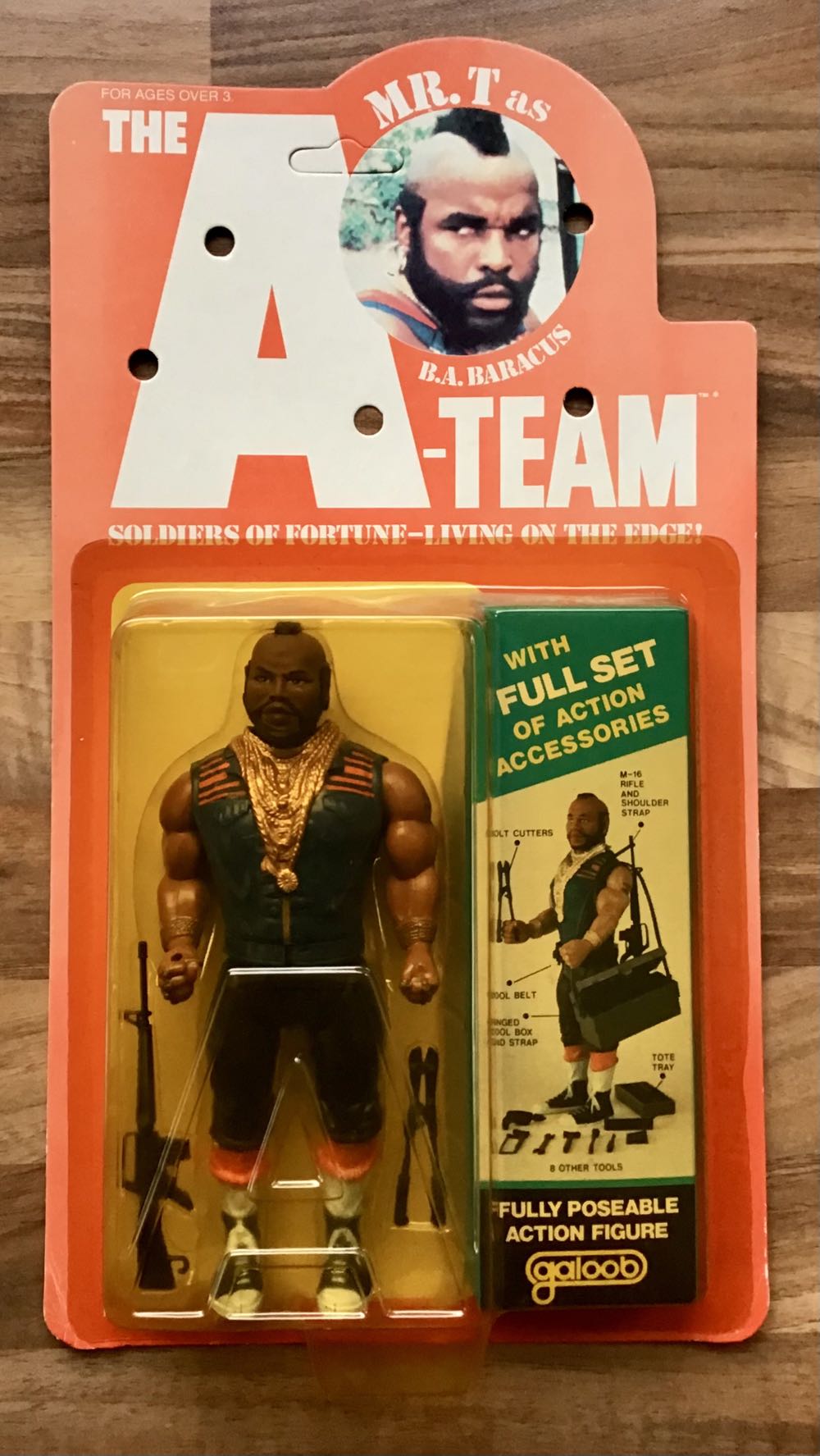 A-Team - Mr T. as B.A. Baracus - Galoob toys (Tv Series) action figure collectible [Barcode 047246085002] - Main Image 3