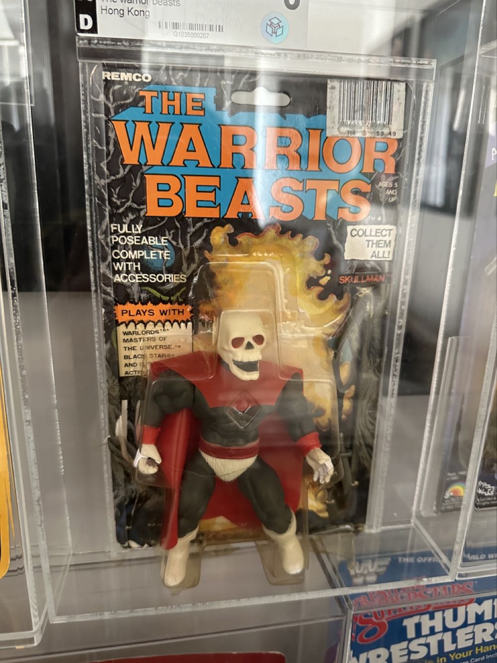 Skullman Version 2 - Remco (Warrior Beasts) action figure collectible [Barcode 050163253546] - Main Image 1