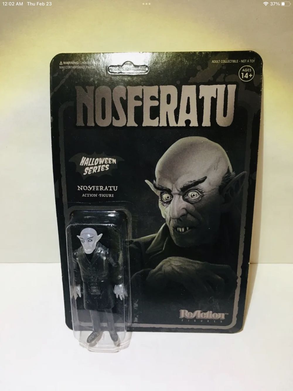 Reaction Super7: Nosferatu Shadow Version  action figure collectible - Main Image 2