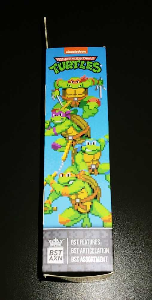 BST AXN Teenage Mutant Ninja Turtles: Leo-Arcade Game - The Loyal Subjects (TMNT BST AXN) action figure collectible [Barcode 850039772207] - Main Image 3