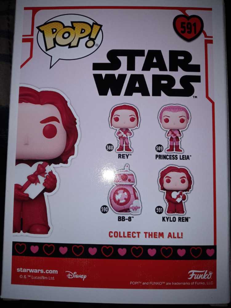 #591 Kylo Ren  - Funko (Funko Pop!) action figure collectible [Barcode 889698676120] - Main Image 2