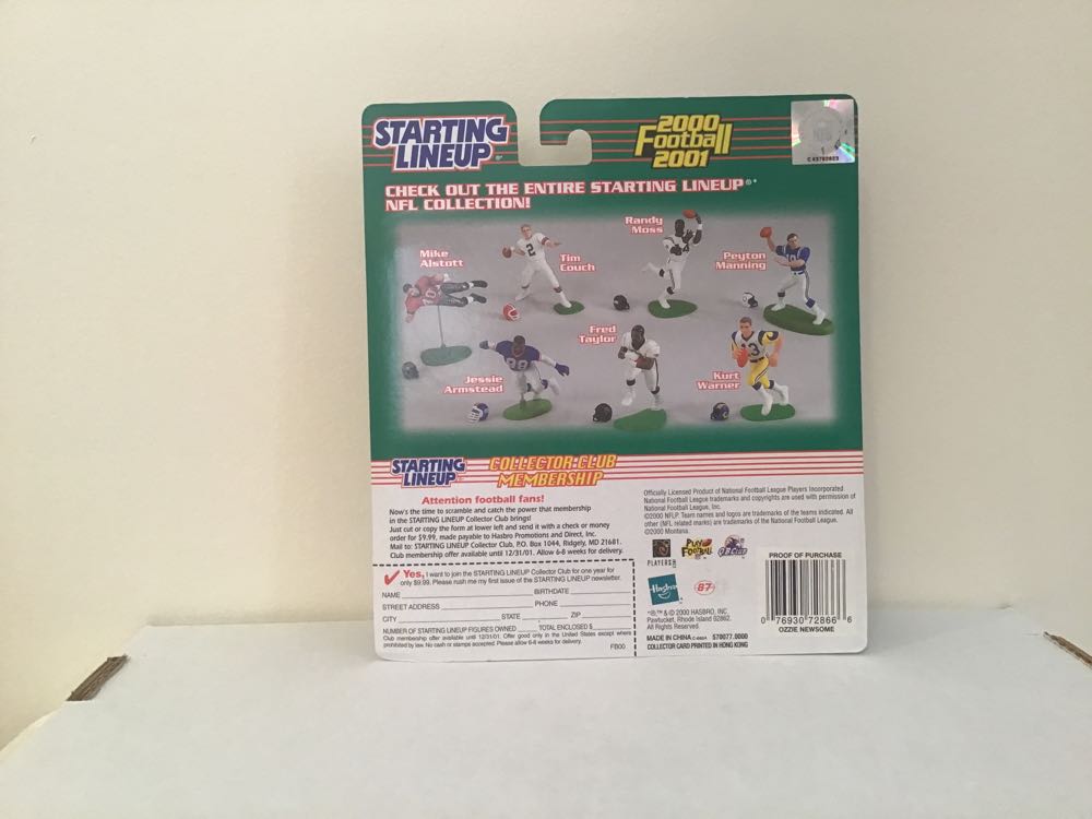 Ozzie Newsome - Kenner action figure collectible - Main Image 2